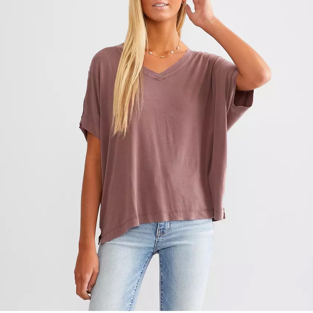 White Crow Pink Relaxed Boxy Tee